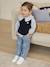 Trainers with leather velcro straps for babies gold+rosy+white 