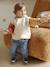 Hooded sweatshirt + jeans set for babies multicoloured 