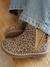 Leather Boots with Elastic, for Baby Girls black+bordeaux red+Camel+navy blue+printed beige 