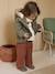 Parka + lightweight jacket 3-in-1 for babies old rose+olive 