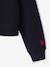 Polo-Neck Sweatshirt for Girls, JONEN navy blue 