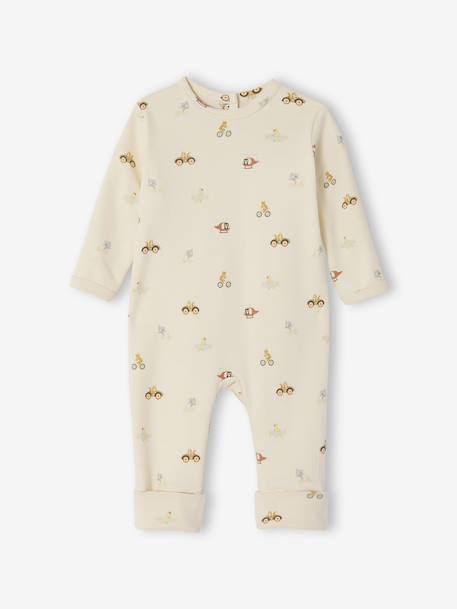 Pack of 2 Sleepsuits for Newborns ecru 