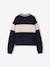 Polo-Neck Sweatshirt for Girls, JONEN navy blue 