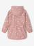 Hooded Raincoat with Magical Motifs for Girls blush+GREEN MEDIUM ALL OVER PRINTED+pale pink+rose+sky blue 