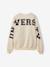 University Sweatshirt with Letters on the Back ecru 