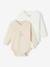 Pack of 2 Long-Sleeved Bodysuits, Newborn Special rose 