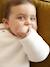Sherpa Jumper with Front Button Fastening for Newborns ecru 