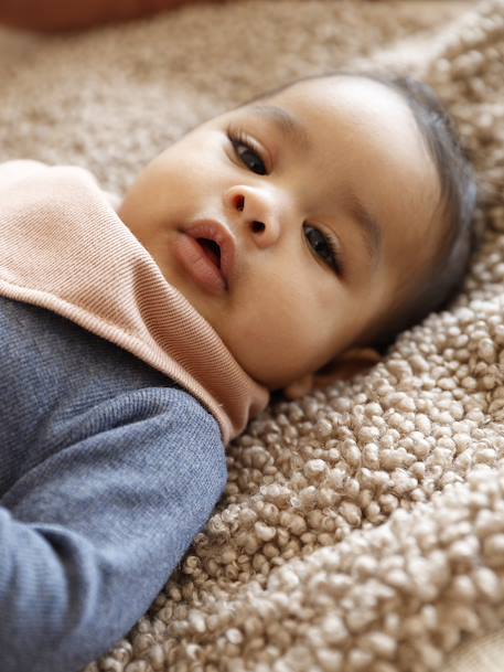 3-Piece Set for Newborns: Bodysuit + Trousers + Scarf camel 