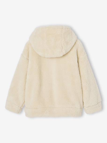 Cosy Bed Cardigan for Girls ecru 