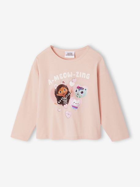 T-shirt Gabby et la Maison magique® with long sleeves rosy 