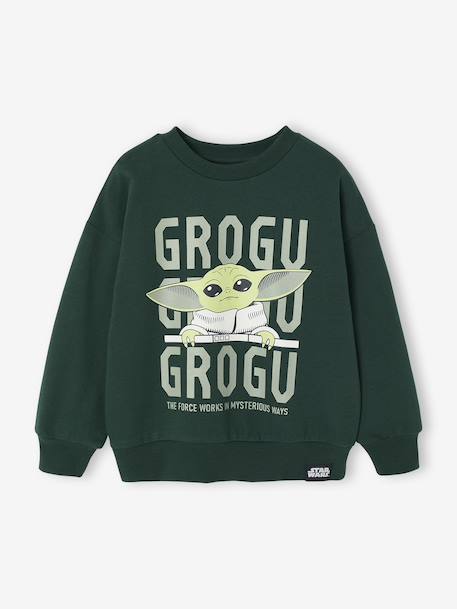 Star Wars® Grogu boy's sweatshirt fir green 