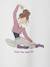 Long-Sleeved T-Shirt with Dancer Motif for Girls ecru 