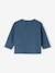 Long-sleeved baby t-shirt peacock blue 