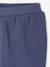 Fleece Cardigan + Trouser Set for Newborns blue+ecru 