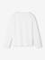 Long-Sleeved T-Shirt with Dancer Motif for Girls ecru 