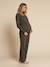 Set of 2 Loungewear Items in Pointelle Knit for Maternity & Nursing, ENVIE DE FRAISE khaki 