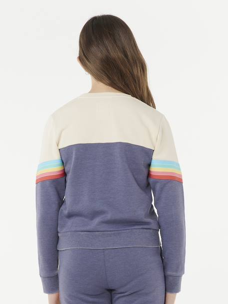 RIP CURL girl's Surf Revival Crew sweatshirt navy blue 
