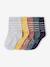 Pack of 5 pairs of baby boys' socks navy blue 
