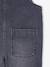Wide-Leg Denim Dungarees for Girls black denim+denim grey+medium blue+stone 