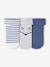 Pack of 3 pairs of 'fox' socks for baby boys grey blue 