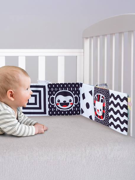 INFANTINO fabric book cot bumper multicoloured 