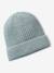 Beanie + Snood + Gloves/Mittens Set for Girls sage green 