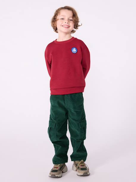PETIT BATEAU children's sweatshirt red 