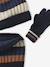 Tricolour Set for Boys: Beanie + Snood + Mittens/Gloves night blue 