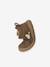 Soft leather lace-up ankle boots for baby's first steps brown+dark brown+fuchsia+golden yellow+rose 
