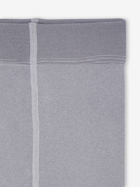 Polar Fleece Leggings for Girls Black+Blue+marl grey+mauve+pearly grey 