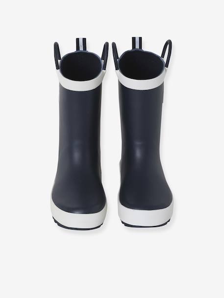 Children's rubber wellies from the nursery collection navy blue 