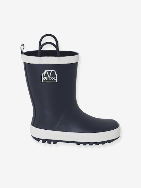 Children's rubber wellies from the nursery collection navy blue 