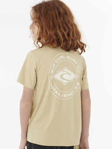 Stapler RIP CURL short-sleeved t-shirt beige 