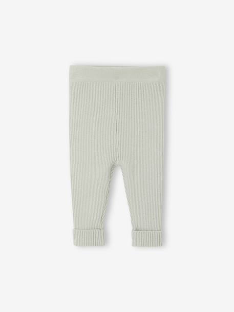 Unisex Combo: Jersey Knit Top & Trousers for Babies aqua green+beige+sage green+WHITE LIGHT SOLID 