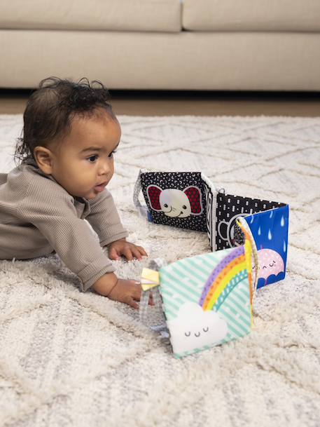 INFANTINO fabric book cot bumper multicoloured 