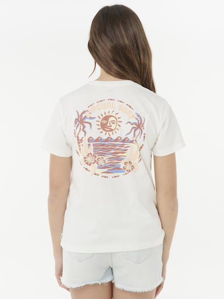 T-Shirt for Girls, Summer by RIP CURL white 