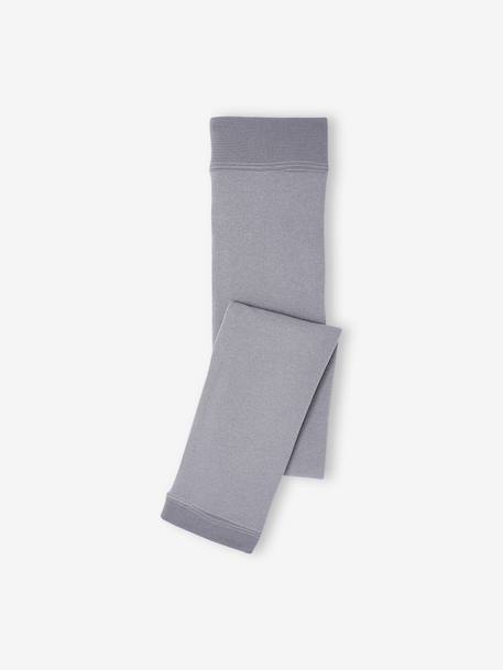 Polar Fleece Leggings for Girls Black+Blue+marl grey+mauve+pearly grey 