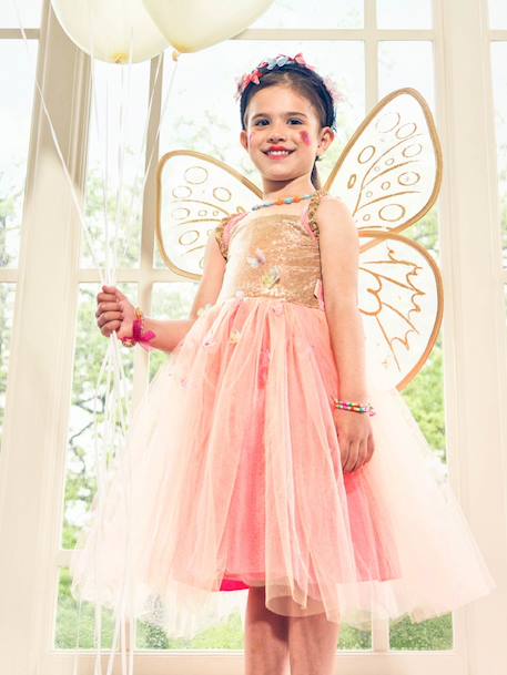 Joanna fancy dress: dress + wings SOUZA coral 
