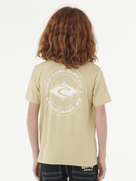 Stapler RIP CURL short-sleeved t-shirt beige 