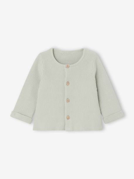 Unisex Combo: Jersey Knit Top & Trousers for Babies aqua green+beige+sage green+WHITE LIGHT SOLID 