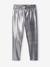 Metallic Sportswear Set for Girls: Sweatshirt & Leggings marl grey 