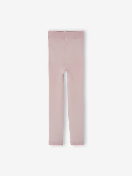 Polar Fleece Leggings for Girls Black+Blue+marl grey+mauve+pearly grey 