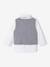 Boys' shirt, bow tie and cardigan set white 