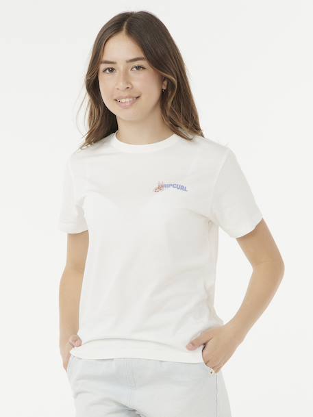 T-Shirt for Girls, Summer by RIP CURL white 