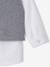 Boys' shirt, bow tie and cardigan set white 