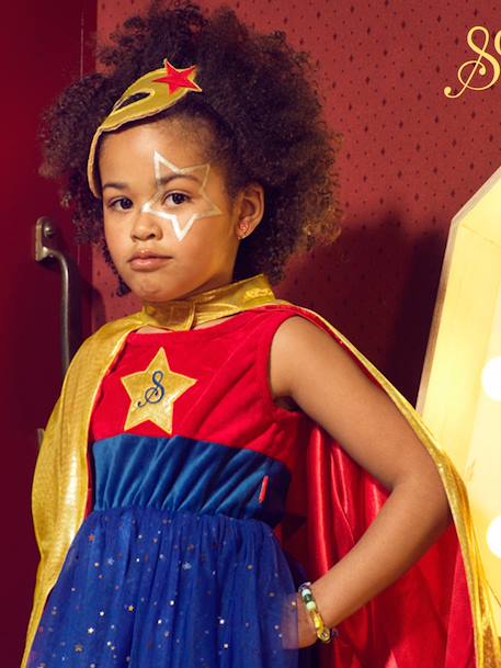 Super Heroine Costume, SOUZA deep blue 