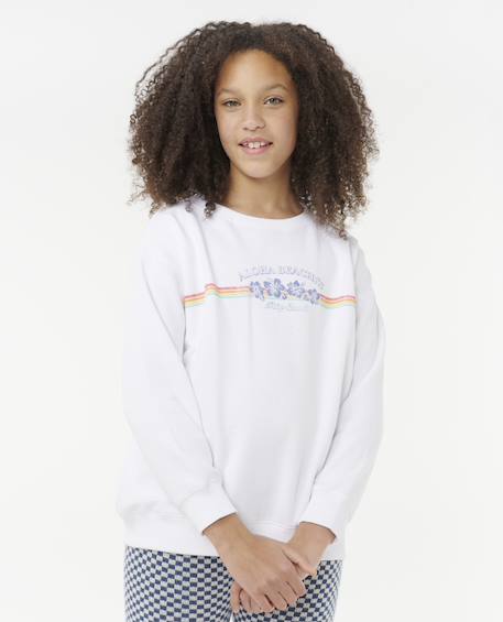 Keepsakes relaxed sweatshirt RIP CURL white 