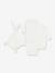 Set of 3 Embroidered Cotton Bodysuits & Rabbit Comforter for Newborns, PETIT BATEAU ecru 
