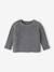 Set of 3 Knitted Items for Newborns: Cardigan + Trousers + Beanie marl grey+rose 