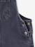 Wide-Leg Denim Dungarees for Girls black denim+denim grey+medium blue+stone 